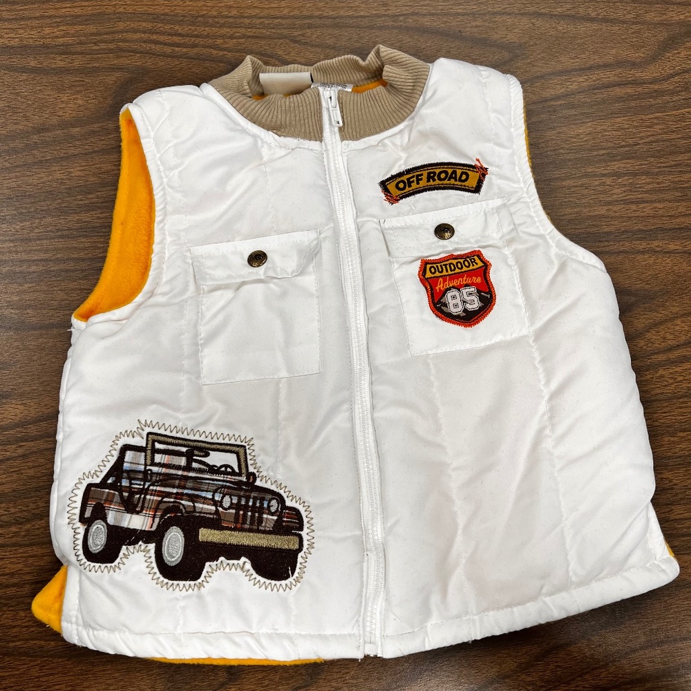 Little Rebels Vest 24 months Jeep Theme